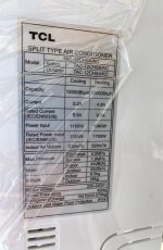 کولر گازی  12000 تی سی ال TCL TCL-12CHSA/VA - Image 12