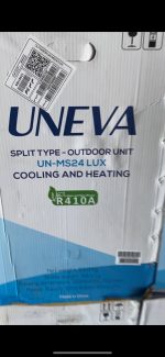 کولر گازی یونیوا 24000 UNEVA UN-MS24 LUX - Image 4