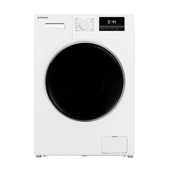 ماشین لباسشویی ایکس ویژن مدل TF84-AWBL/ASBL ظرفیت 8 کیلوگرم